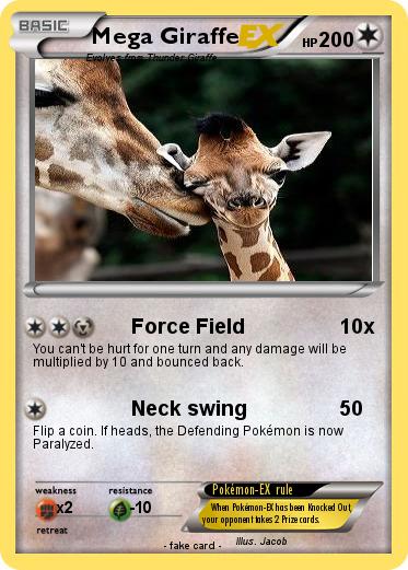 Pokemon Mega Giraffe