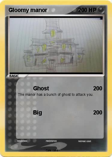 Pokemon Gloomy manor