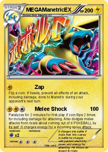 Pokemon MEGAManetricEX