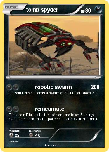 Pokemon tomb spyder