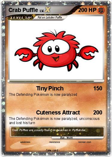 Pokemon Crab Puffle