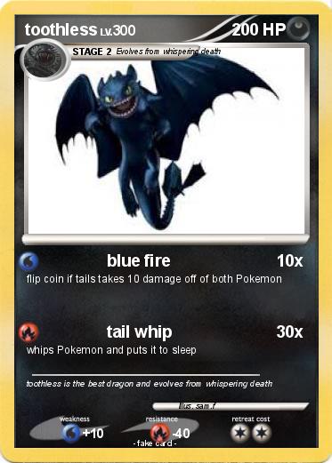 Pokemon toothless