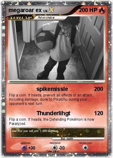 Pokemon megaroar ex