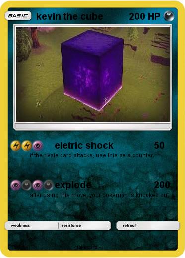 Pokemon kevin the cube