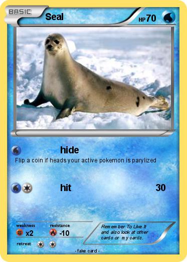 Pokemon Seal
