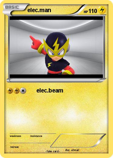 Pokemon elec.man
