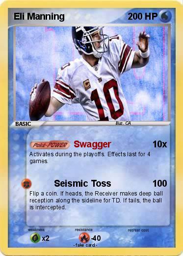 Pokemon Eli Manning