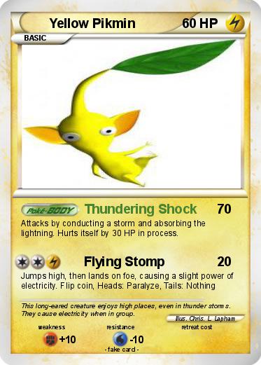 Pokemon Yellow Pikmin