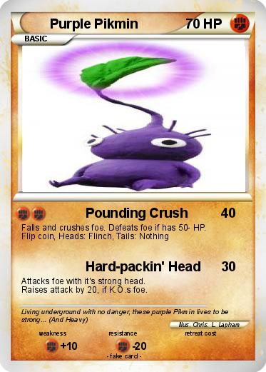 Pokemon Purple Pikmin