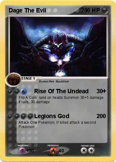 Pokemon Dage The Evil