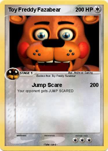 Pokemon Toy Freddy Fazabear