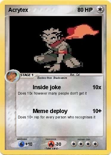 Pokemon Acrytex