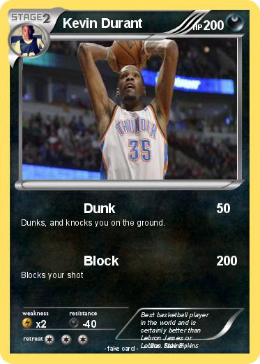 Pokemon Kevin Durant