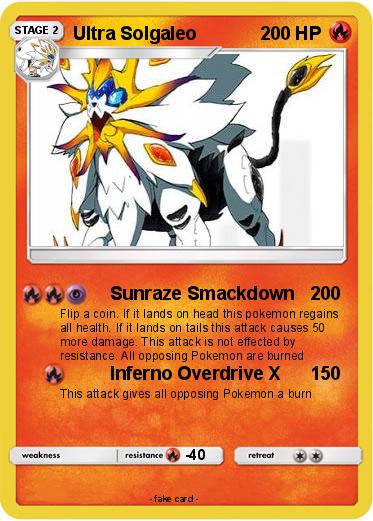 Pokemon Ultra Solgaleo