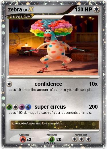 Pokemon zebra