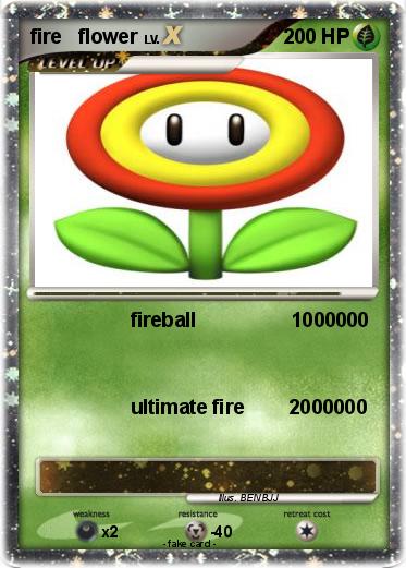 Pokemon fire   flower