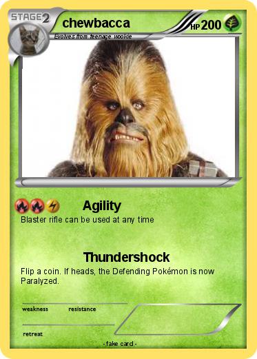 Pokemon chewbacca