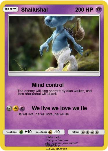 Pokemon Shailushai