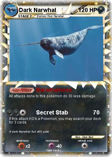 Pokemon Dark Narwhal