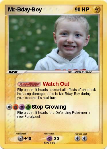 Pokemon Mc-Bday-Boy