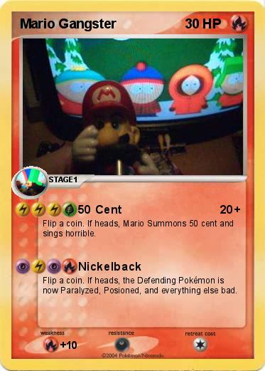 Pokemon Mario Gangster