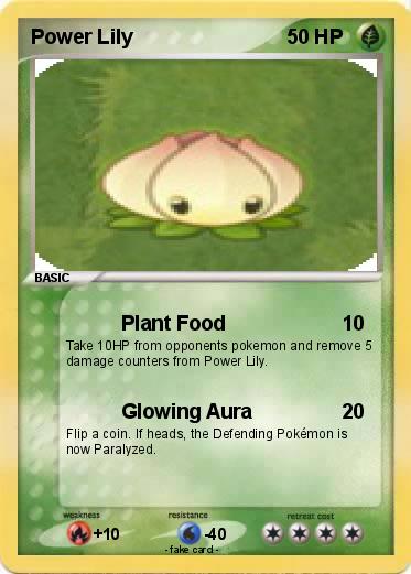 Pokemon Power Lily