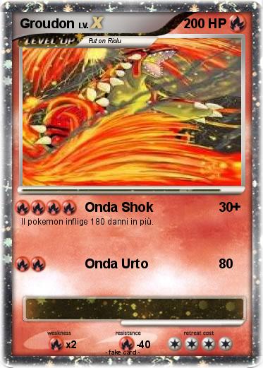 Pokemon Groudon