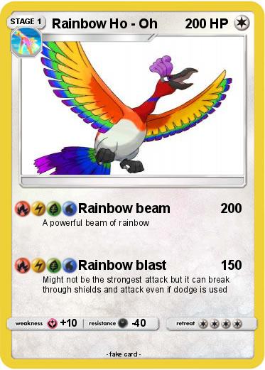 Pokemon Rainbow Ho Oh 9