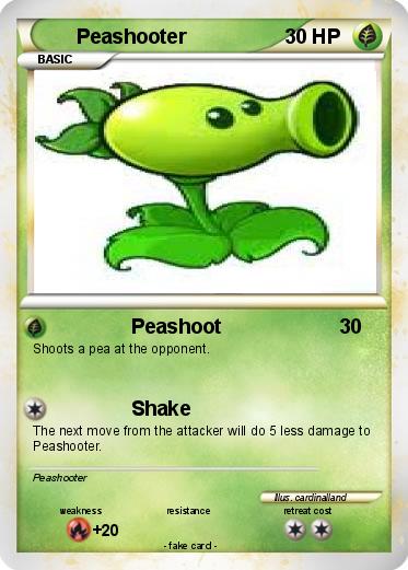 Pokemon Peashooter