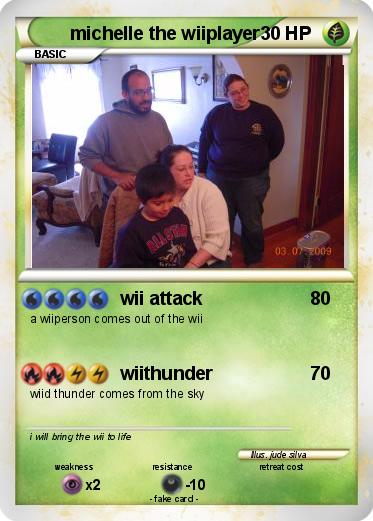 Pokemon michelle the wiiplayer