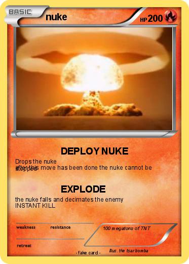 Pokemon nuke
