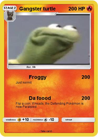 Pokemon Gangster turtle
