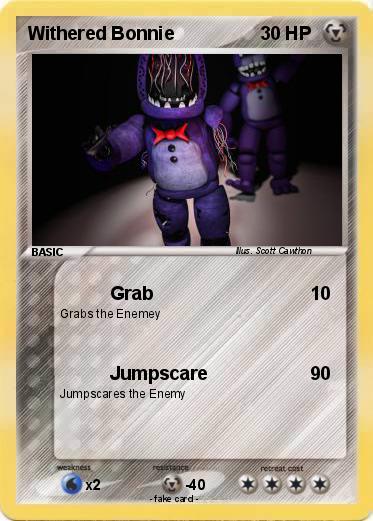 Pokemon Withered Bonnie