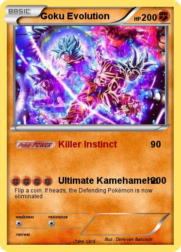 Pokemon Goku Evolution