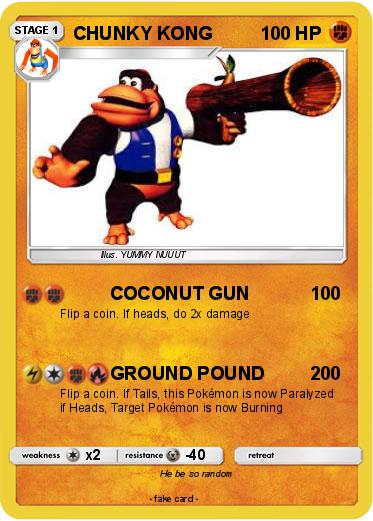 Pokemon CHUNKY KONG