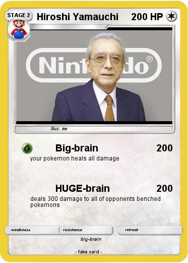Pokemon Hiroshi Yamauchi