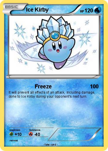 Pokemon Ice Kirby