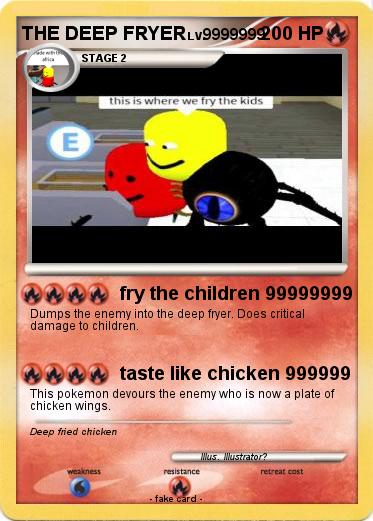 Pokemon THE DEEP FRYER