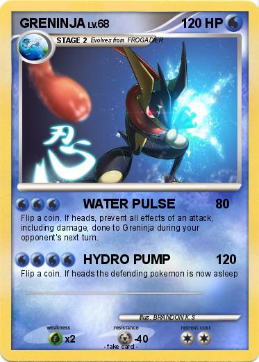 Pokemon GRENINJA