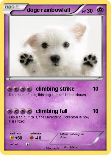 Pokemon doge rainbowfall