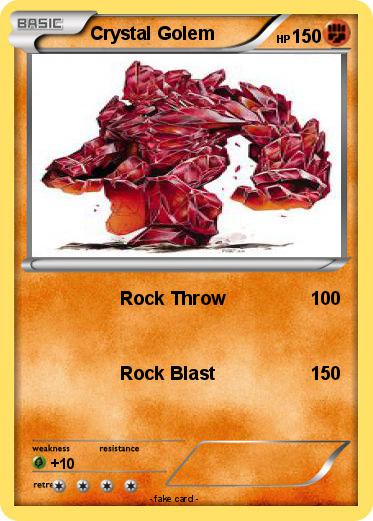 Pokemon Crystal Golem