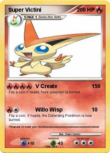Pokemon Super Victini
