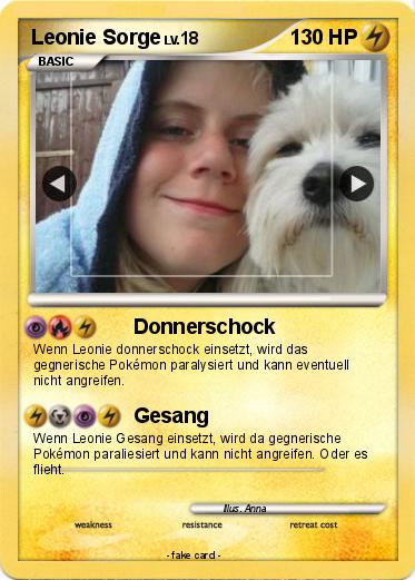 Pokemon Leonie Sorge