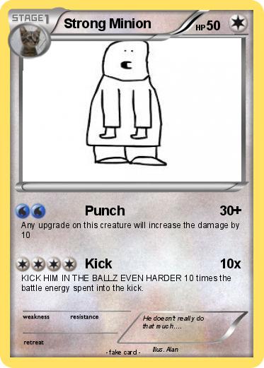 Pokemon Strong Minion