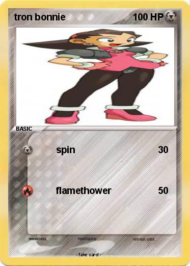 Pokemon tron bonnie