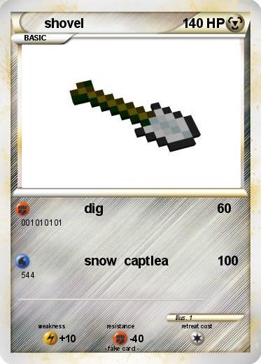 Pokemon shovel
