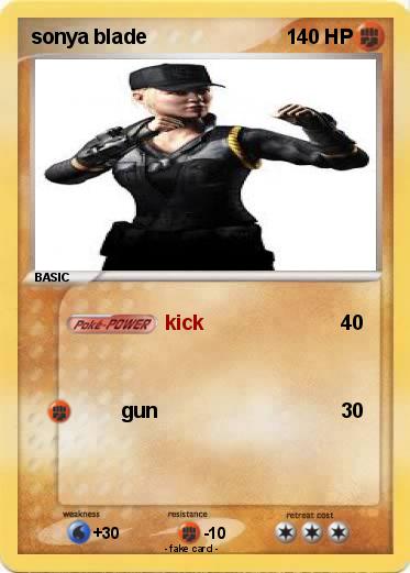 Pokemon sonya blade