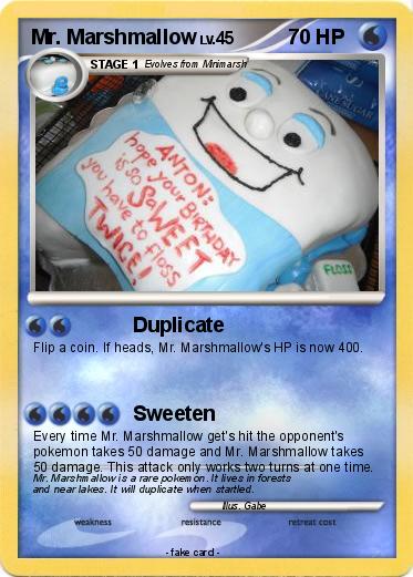 Pokemon Mr. Marshmallow