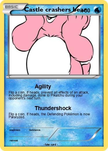 Pokemon Castle crashers bear