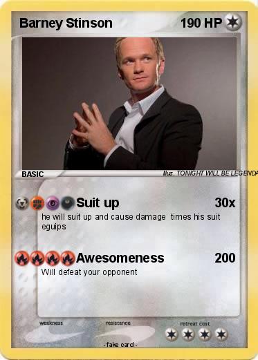 Pokemon Barney Stinson